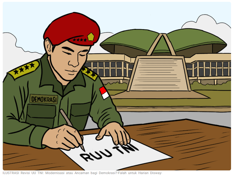 REVISI UU TNI DALAM CERMIN MEDIA: KRISIS KOMUNIKASI, KRISIS DEMOKRASI